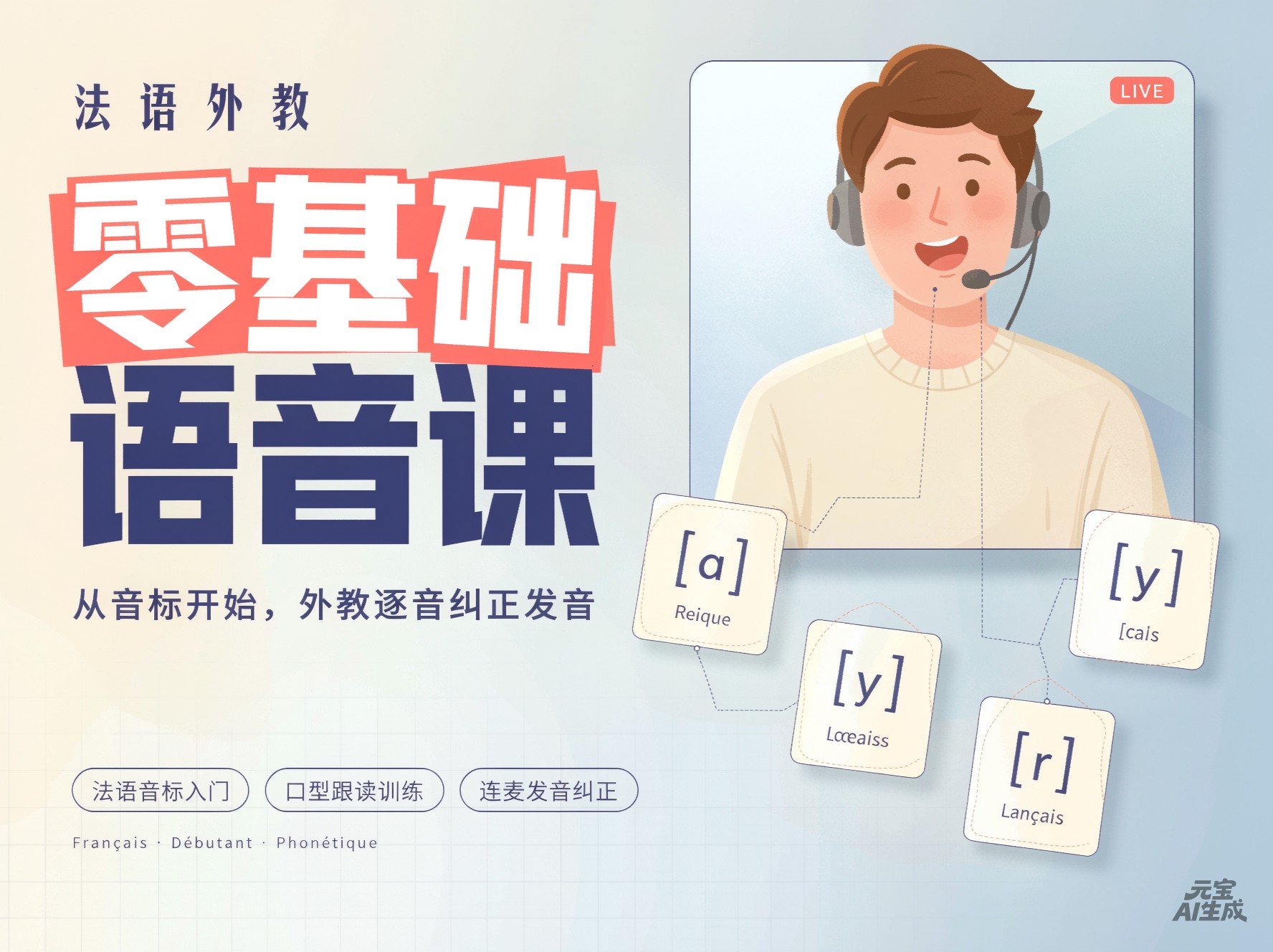 125.法语零基础语音直播课（2025.4）-Ysia老师