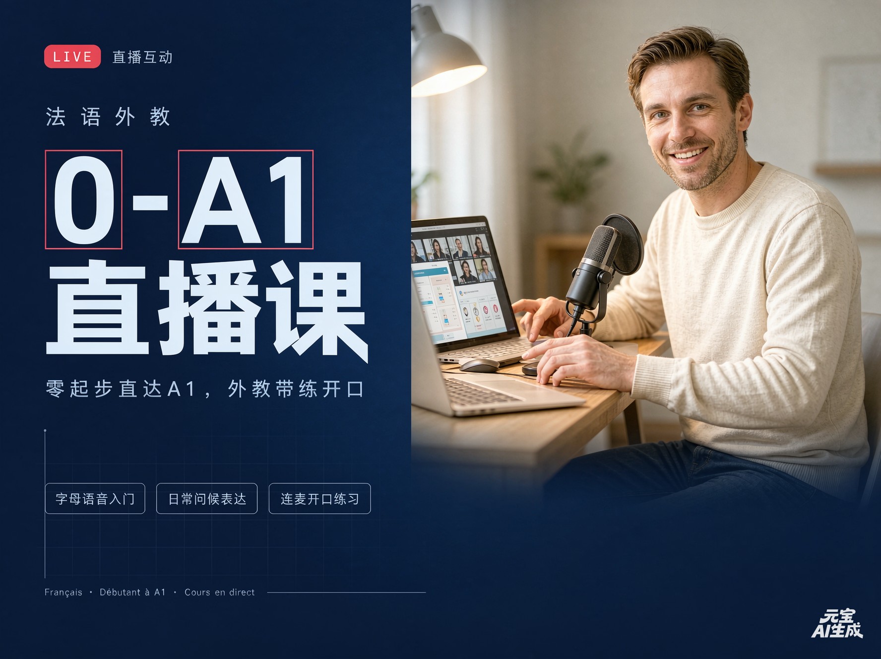 126.法语0-A1直播课(周末班）—Joanne老师