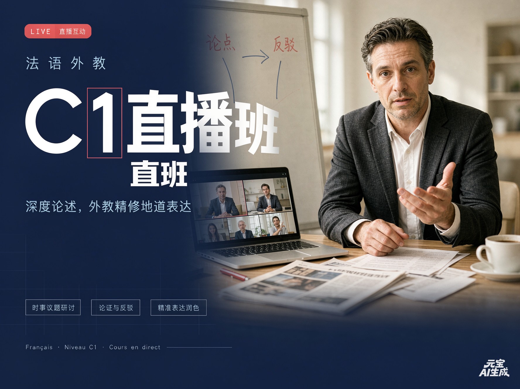 137.法语C1直播班（2024.12.25）—Tina老师